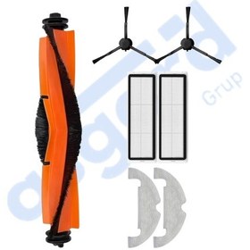 Resim Xiaomi Mop 2 Ultra X10 Uyumlu 1 Ana Fırça 2 Yan Fırça 2 Filtre 2 Mop Pkt-iasgf0001331 