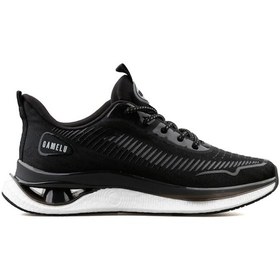 Resim Gamelu Stark Siyah Air Taban Soft Sneakers Erkek Spor Ayakkabı Siyah 