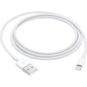 Resim Apple Beyaz Lightning Usb Data Şarj Kablosu 1 Metre Md818zm-a 