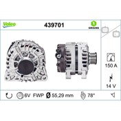 Resim Valeo ALTERNATÖR 14V 150Ah C3-C4-BERLINGO- P207-P308-P407-C ELYSEE 1.6 2.0 HDİ GNZRZ 