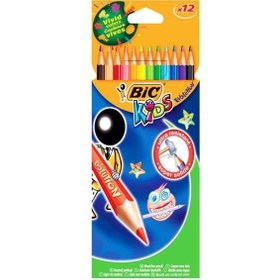 Resim Bic Kuru Boya Evoltion Karton Kutu 12 Lİ 829029 