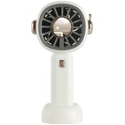 Resim CEPCASE Vantilatör Mini El Fanı Portatif Soğutucu Masa Üstü Kullanım Aparatlı Ergonamik Tasarım Sessiz Mod 