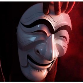 Resim La Casa De Papel Kore Mask - Para Heist Maskesi - Dali Maskesi 