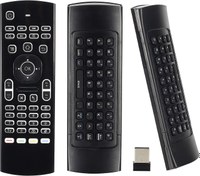 Resim YiBiChin Arka Işık Hava Fare Mini Klavye Kablosuz Uzaktan 2.4G Android Akıllı TV Kutusu için Çok Fonksiyonlu Hava Kontrolü, 3-Gyro ve 3-Gsensor, G Box HTPC Mini PC, PS3/4 Xbox 360 (Kızılötesi Öğrenme Yok) 