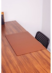 Resim Turgut Office Deri Masa Sümeni Taba Kenar Korumalı 60 x 40 CM 