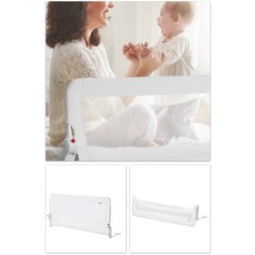 Resim 180 65 Cm Beyaz Yatak Bariyeri, Yatak Korkuluğu 
