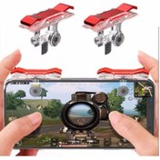 Resim Genel Markalar Metal Pubg Tetik Ateş Tetiği Düğmesi Oyun Adaptörü Fortnite Gamepad 