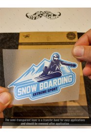 Resim Bay Etiket Hbgbdl2 Snowboard Sticker Seti 5 Parca 