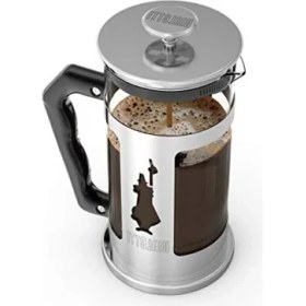 Resim Hakay 350ML Kapasiteli Paslanmaz Çelik French Press, Bulaşık Makinesinde Yıkanabilir Cam Sürahi 