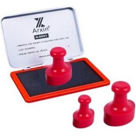 Resim Mühür Kauçuk Alaşım Kırmızı Kaşe Oval 15x25mm 