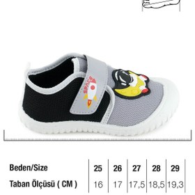 Resim GEZER Yazlık Erkek Çocuk PVC Taban Cırt Cırtlı Ayarlanabilir Keten Günlük Ayakkabı 