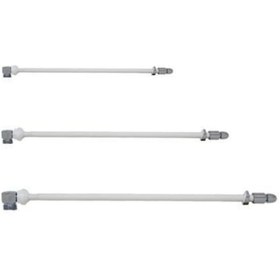 Resim Plastik Klozet Taharet Çubuğu Krom Uçlu 29 cm 