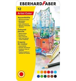 Resim Eberhard Faber Artist Color Sulu Boya Kalem Seti 12Li 516013 
