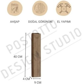 Resim DUVARA MONTE VAZO 40X9X4 TİK 