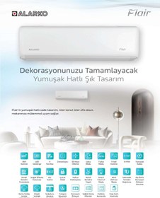 Resim ALARKO-CARRİER ALARKO SPLIT KLİMA (24000BTU)İNVERTER 