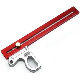 Resim Rox Wood 0012 Alüminyum Ayarlı Gönye 300 Mm 