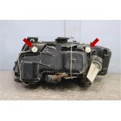 Resim Siyah Hella Far Ayar Dişli, Audi A6 C5 Için 2 Adet, Kalite ve Uyum Sağlar. 