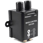 Resim Hombey Araç Ses Güçlendirici Subwoofer Kontrolörü - Uzaktan Bass/gain Ayarı, Rca Giriş/çıkış, Siyah Metal - Otomobil Ses Sistemi Geliştirici 