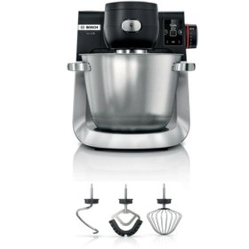Resim Bosch 1600W 5,5Litre Paslanmaz Çelik Dijital Ekran PREMİUM Serie 6 Terazili Mutfak Şefi 