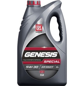 Resim Lukoil Genesis Special C3 5W-30 Tam Sentetik Motor Yağı 4 L 