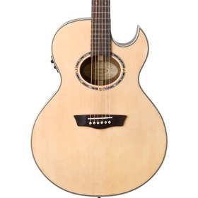 Resim Washburn EA20SNB Nuno Bettencourt Signature Elektro Akustik | Extreme Gitaristi İmzalı İnce Kasa Özel Model 