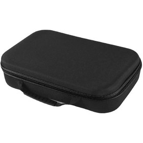 Resim Jeehugo Siyah/orenj Seçenekli 33x22.5x9cm Oksford Kumaş Elektrik Matkap Araç Çantası, Zip Ve Tasma İle Dikdörtgen/square Siyah 