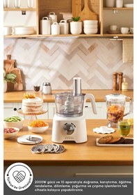 Resim Karaca Mastermaid Power Multifunctional 2000 W 10 in 1 Mutfak Robotu 