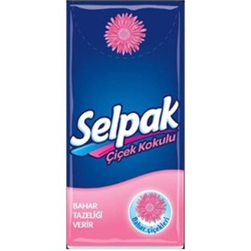 Resim Selpak Çiçek Kokulu Mendil 