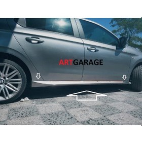 Resim Pejo 301-cıtroen C-elysee Uyumlu 2013-2022 Rl Marşpiyel Takımı-fiberglass-boyasız 