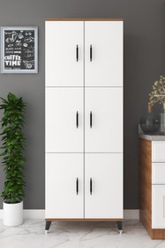 Resim ESMOPA MOBİLYA Çok Amaçlı Kiler, Banyo, Ayakkabılık, Balkon Dolap 