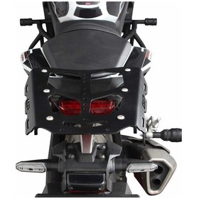 Resim Gp Kompozit Honda Cb750 Hornet 2023-2024 Uyumlu Çanta Demiri Siyah Çok Renkli 