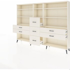 Resim Arges Dolap 8 Raflı 7 Çekmeceli 220x30x163 Aytaşı-aytaşı Aytası - Aytası 