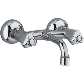 Resim Gözeksu Duvardan Çıkışlı Lavabo Batarya 