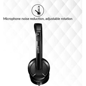 Resim Güzel Hediyem Rapoo H100 Wıred Stereo Headset Black 