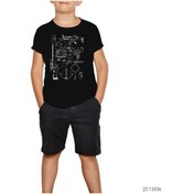 Resim Pubg Items Siyah Çocuk Tişört Siyah 
