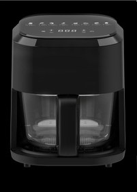 Resim Mi Line AF4LE02 Cam Hazne 4 L Airfryer Sıcak Hava Fritözü 