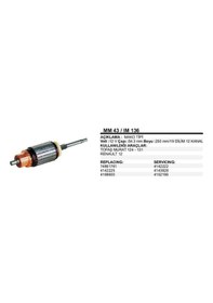 Resim Kollektör Fıat Dkş Murat 124-131/ Renault R12v 861761 Im43 Marelli Tip 
