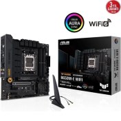 Resim Asus Tuf B650M-E Gamıng Wıfı-6e Ddr5 HDMI Dp Pcıe 16X V4.0 Am5 Matx 