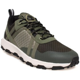 Resim Timberland Tb0a6b3h Winsor Trail Low Lace Up Sneak Yeşil Erkek Spor Ayakkabı 