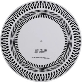 Resim Plak Çalar Hız Diski 297MM Çap 3mm Kalınlık Ayarlanabilir Pikaplar Kalibrasyon Diski (Yurt Dışından) 