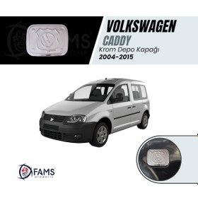 Resim Vw Caddy Krom Depo Kapağı 2004-2015 P.çelik 