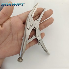 Resim GOSWIFT Sağlam Ayarlanabilir Çene Pense - 5 İnç Kompakt, Otomotiv Tamiri, Elektronik, Takı Yapımı ve DIY Projeler İçin - Profesyoneller & Hobi Tutkunları için İdeal, Ergonomik Tutuş, Yüksek Kaliteli Metal Yapı, Çok Amaçlı Alet, Tek Elle Kullanım 