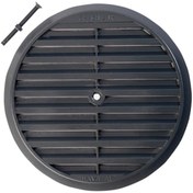 Resim Doğalgaz Cam Ventilasyon,Cam Menfez Plastik Siyah - 502886685 