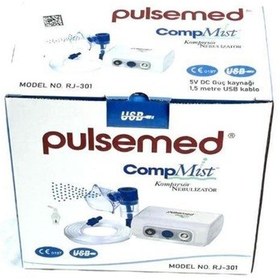 Resim Pulsemed RJ-301 Libor Comp Mist Kompresörlü Nebulizatör 