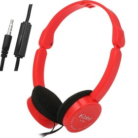 Resim Vkemall Kubıte T-111 Kulaküstü Kablolu Kulaklık 3.5mm, Çevrilebilir, 60g Hafif, Ses Yalıtımı, Müzik Ve Oyun İçin Kırmızı Diğer 