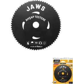 Resim Jaws Jat180 Ahşap Daire Testere 180 Mm 