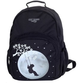 Resim Coco Mamma Vera Anne Bebek Bakım Çantası Düşler Salıncağı Siyah 