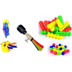 Resim Bisiklet Dekorasyon Aksesuar Seti Korna Sarı 