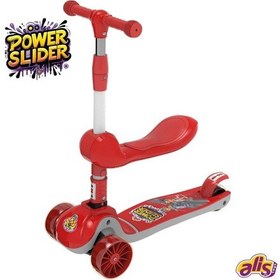 Resim Aliş Power Slider Oturaklı Kırmızı Çocuk Scooter 2+ Yaş Turuncu 