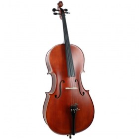 Resim Carlovy CLA8-4/4 Çello (4/4) | İleri Seviye Öğrenci Çellosu Masif Kapak 